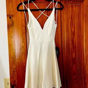 Lulu’s White Mini Dress